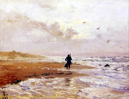 Beachlandscape. Skagen. Grenen