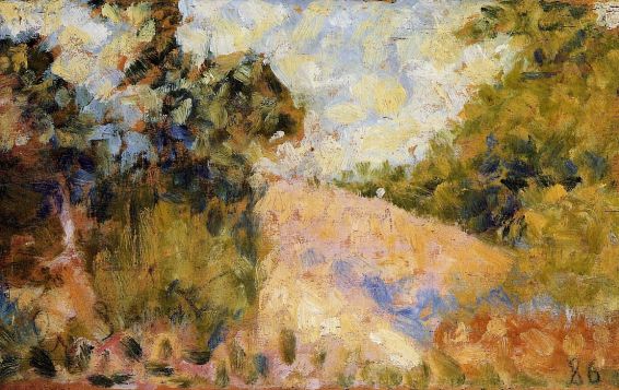 Georges Seurat - Pink Landscape