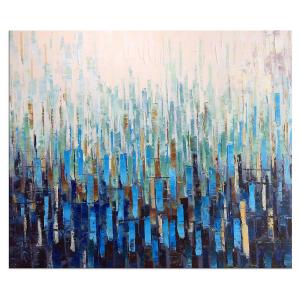 Modern Abstract Hand Painted Oil Paintings on Canvas Contemporary Artwork Wall Art Deco Stretched