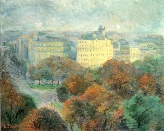 Autumn Landscape, Paris