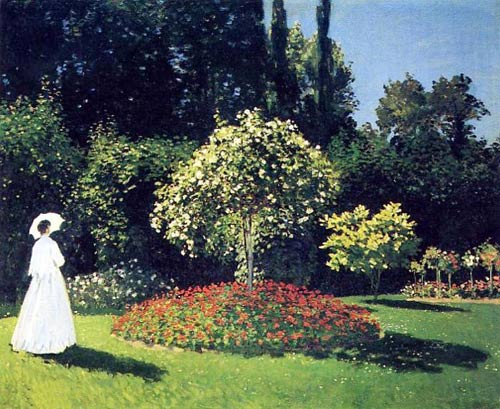 Jeanne-Marguerite Lecadre in the Garden
