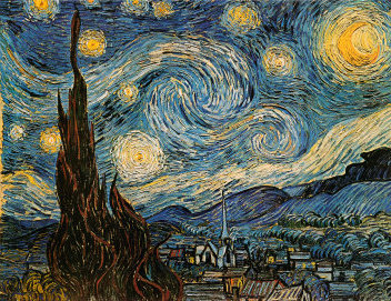 Vincent Van Gogh The Starry Night oil painting reproduction