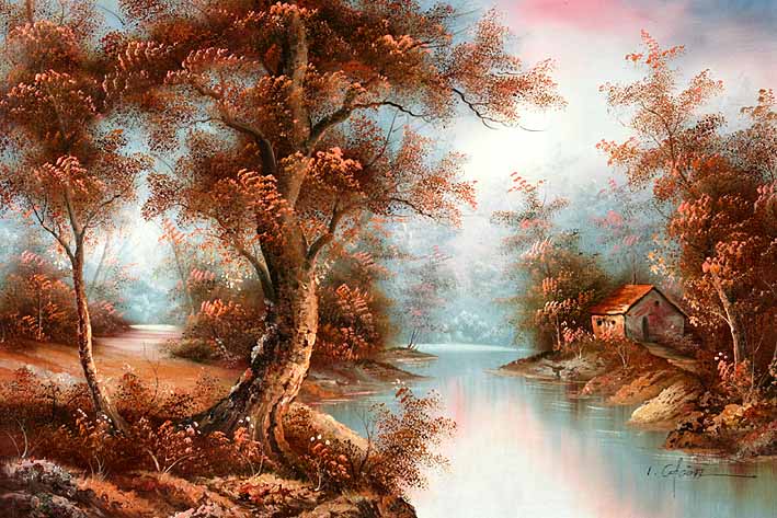 Classic Landscape of I. Cafieri