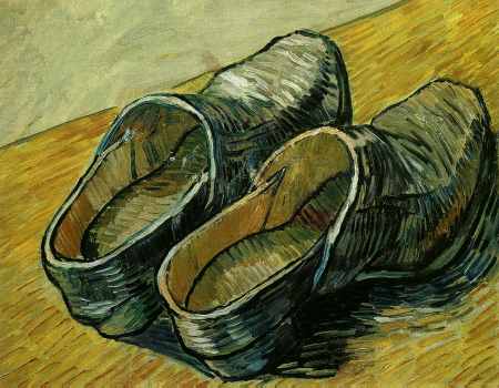 A Pair of Leather Clogs