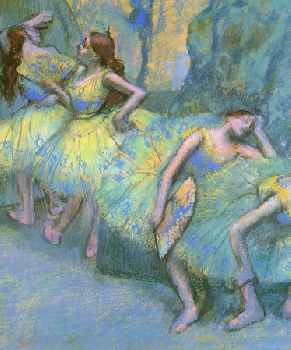 Ballet Dancers in the Wings