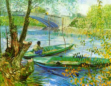 Fishing in the Spring, Pont de Clichy