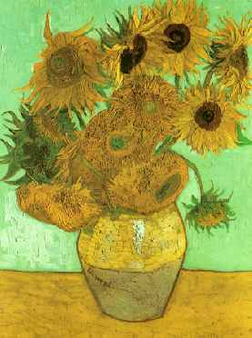 Still Life: Vase with Twelve Sunflowers