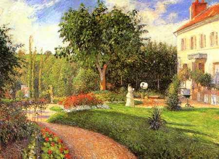 The Garden of Les Mathurins at Pontoise