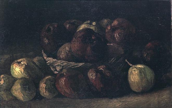 Still Life with Basket of Apples 1