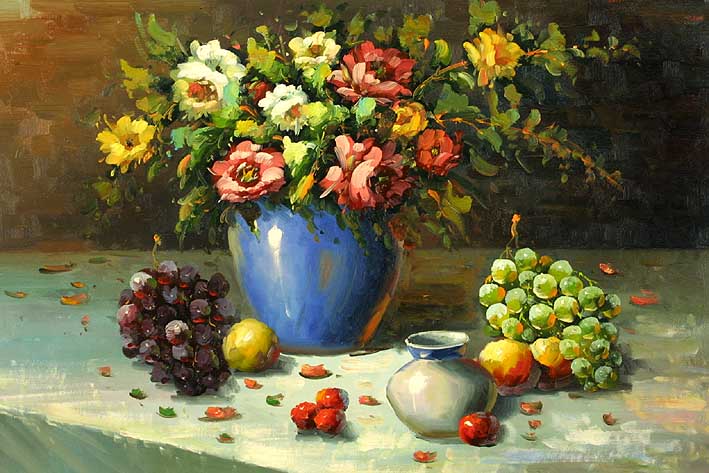 Objects on a Table, IX