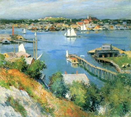 Der Hafen von Gloucester